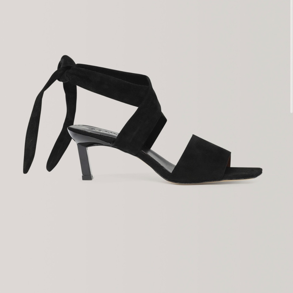 Ganni Suede Sandals